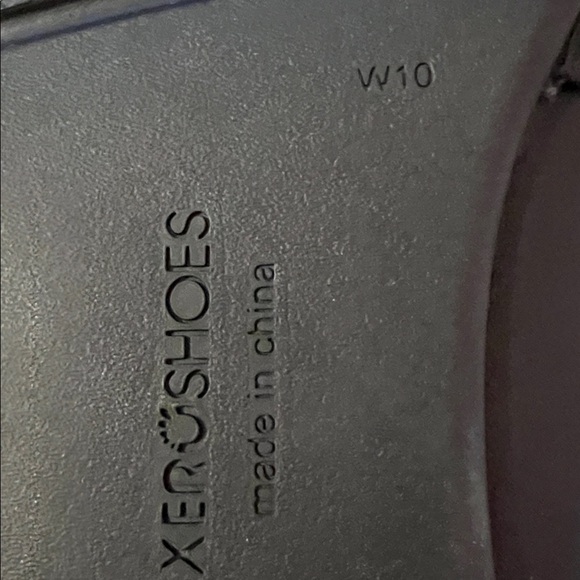 Xero Phoenix Shoes Black Leather Barefoot Ballet Flats Size 10 nwot - Picture 11 of 11